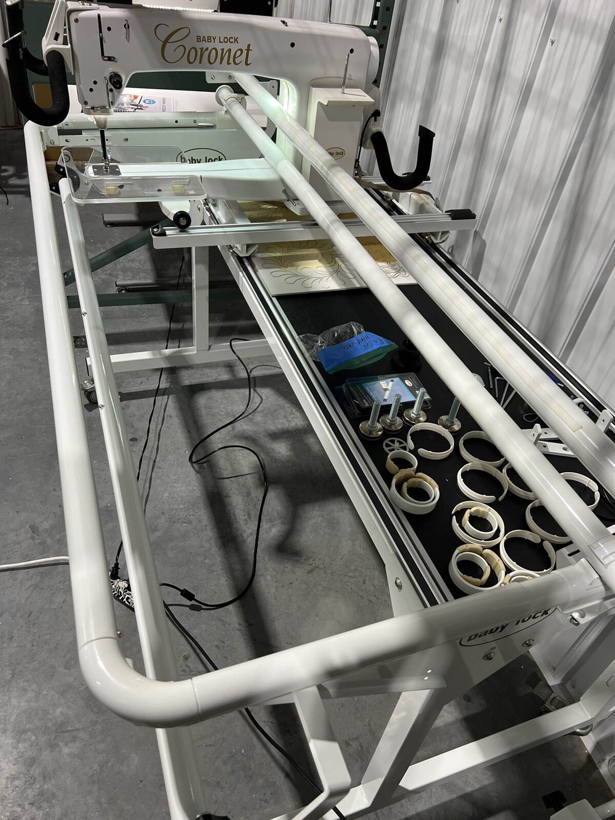 Baby Lock Longarm Quilting Machine with 5 FT Frame eBay