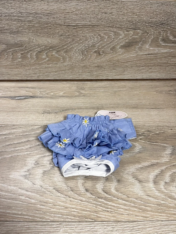 Blusa Camisa con Parte Inferior Mia Michele Couture by Doggie Designs Azul Claro Perro Foto 4 de 4