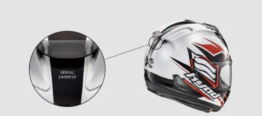 新品　限定シリアルナンバ-入　hyod 　Ara 　 RX-7X Limited serial number included hyod Arai RX-7X Size L Full