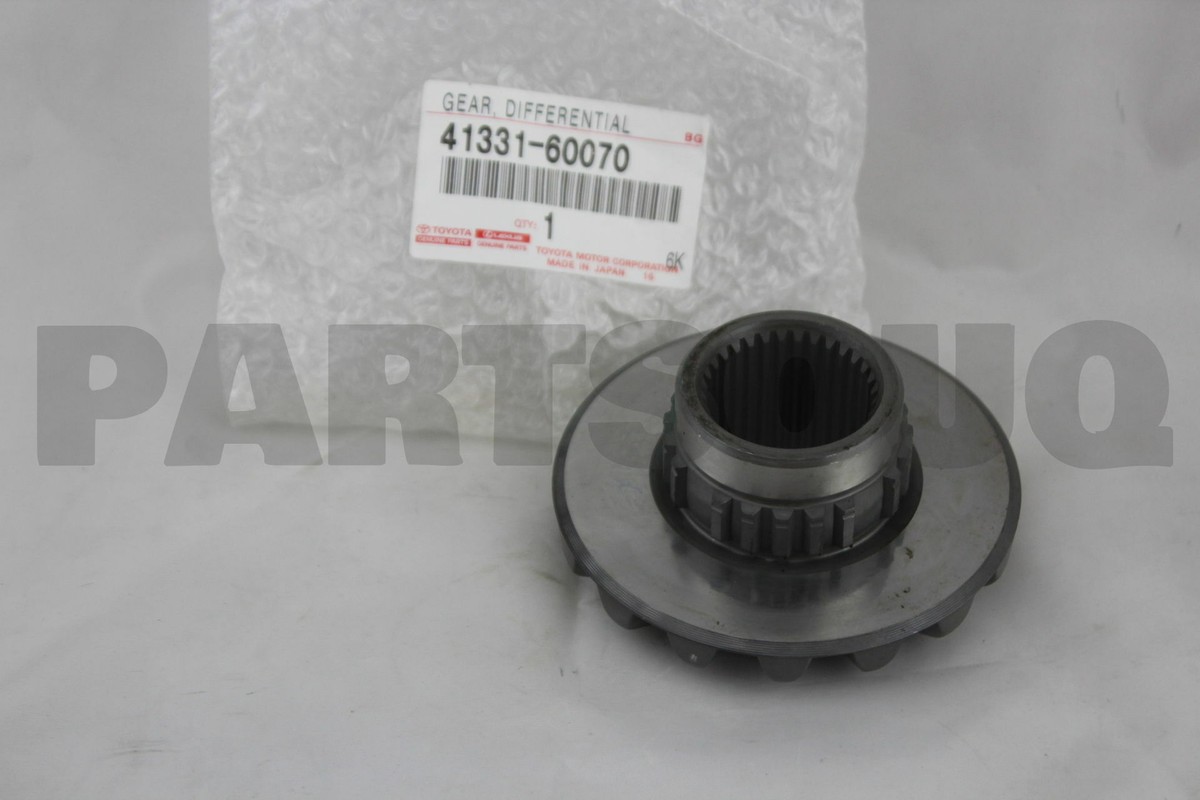 4133160070 Genuine Toyota GEAR, REAR DIFFERENTIAL SIDE 41331-60070