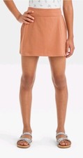 Girls' Knit Skort - art class Size XL 14 Brown