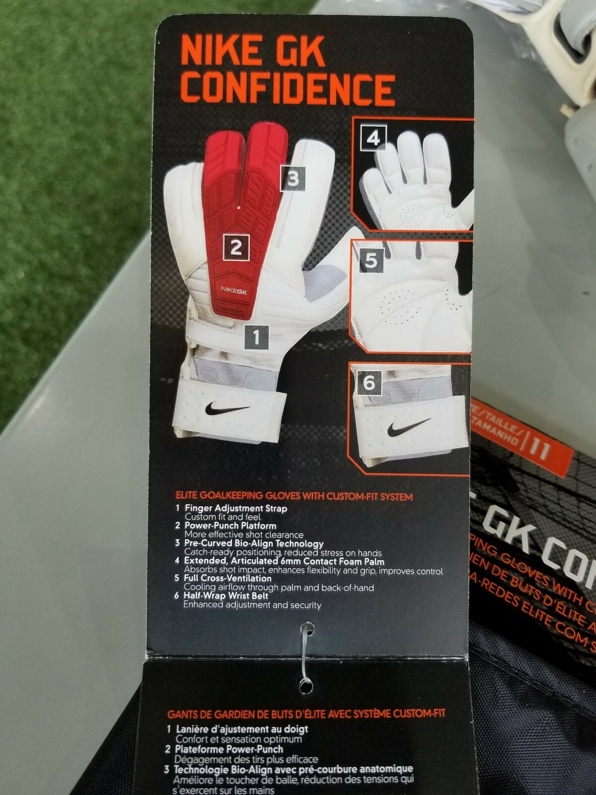 nike confidence goalkeeper gloves