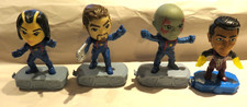 Lot of 4 McDonalds Happy Meal Toys Open 3 Guardians of the Galaxy  1 Eternals