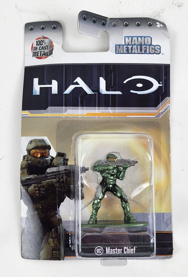 Lote/8 figuras coleccionables Halo Nano Metalfigs 2017 nuevas selladas con duplicados Foto 2 de 4
