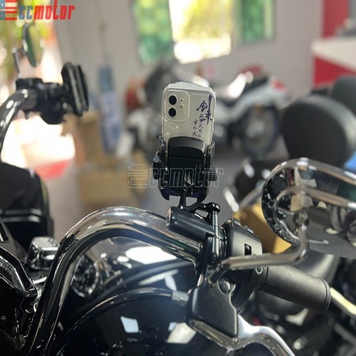 For Harley Touring Road Glide FLTRX FLTRK 2015-2023 Motorcycle Cell Phone Holder - Picture 3 of 12