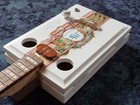 Shonky 3 String Cigar Box Guitar. Hand wound Pickup.