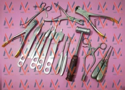 Basic Orthopedic Surgery Set of 16 Pcs Surgical Spine Orthopedic Instruments