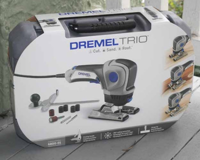 Dremel Trio Model 6800 Multi-Function Rotary Tool in Hard Case READ