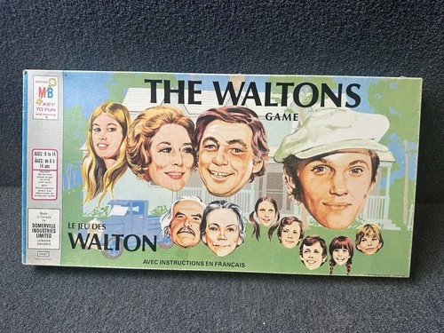 THE WALTONS 1974 Vintage Board Game Milton Bradley 4407 Complete 42 Cards