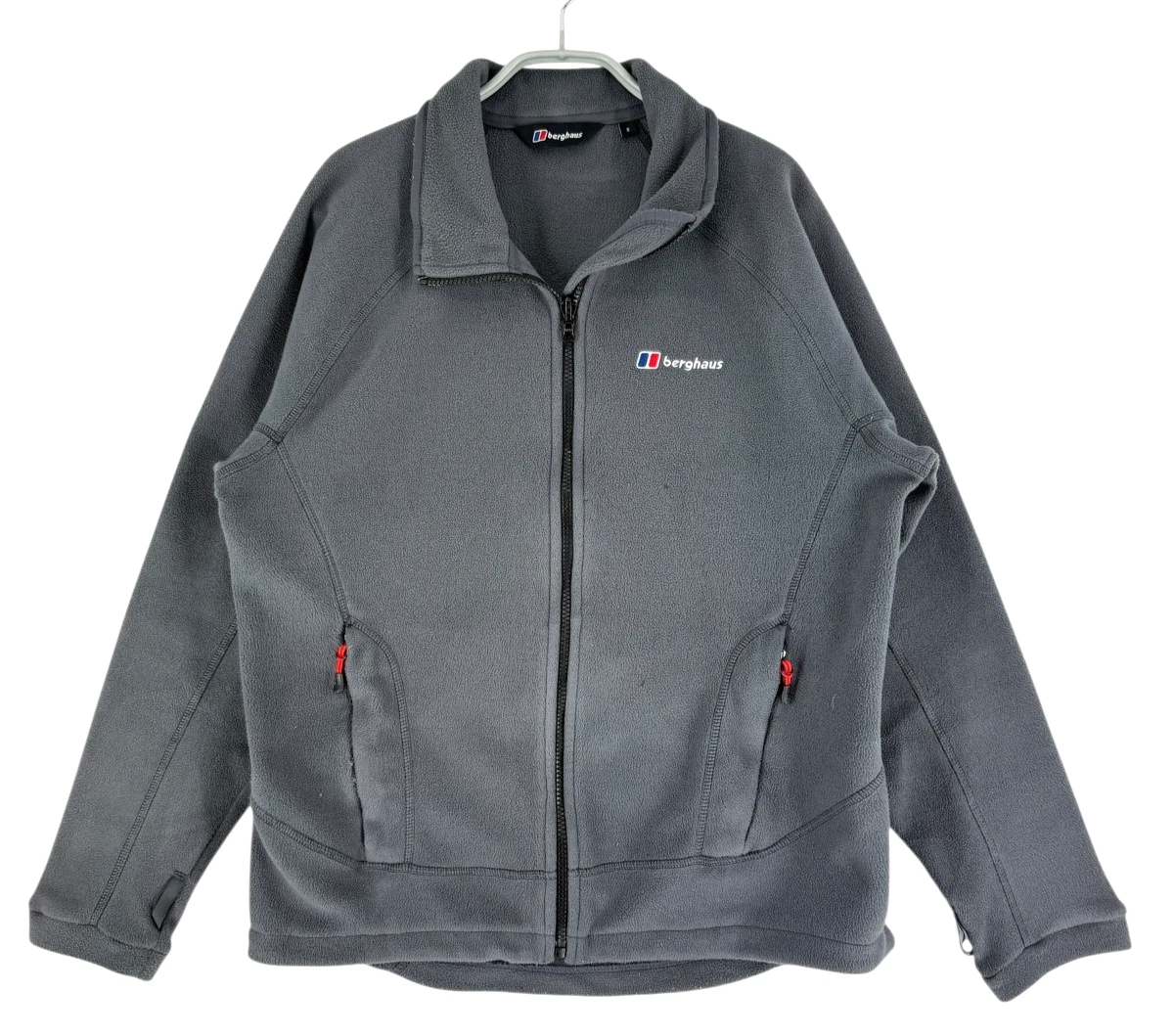 Pull polaire Prism Micro Polartec demi-zip pour homme - Gris
