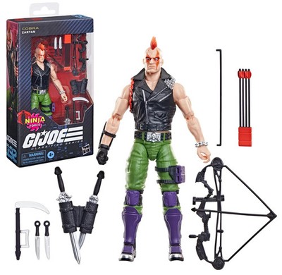 GI Joe Classified Series 6'' 192 Zartan Master Disguise Cobra Ninja Force 260401