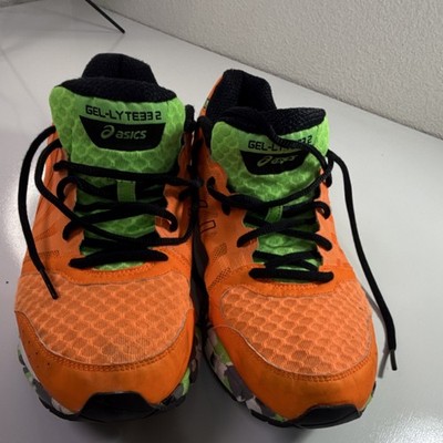 ASICS GEL-LYTE33 2 Men's Athletic Running Shoes Orange Green T317Q