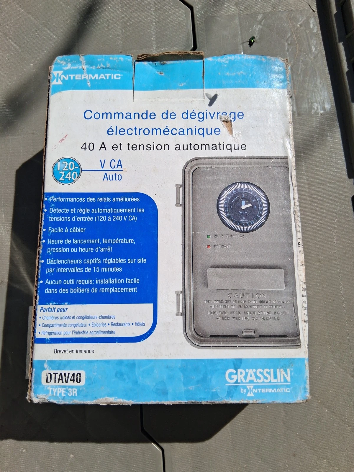 Intermatic Grässlin GM40AV Electromechanical Time Switch