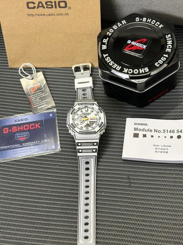 Casio G-Shock GA-2100MNG-7A Manga Theme White Watch Box Papers GA2100 CasiOak