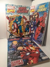 Set Of 3 Bendon Marvel Comics Heroic Coloring book New