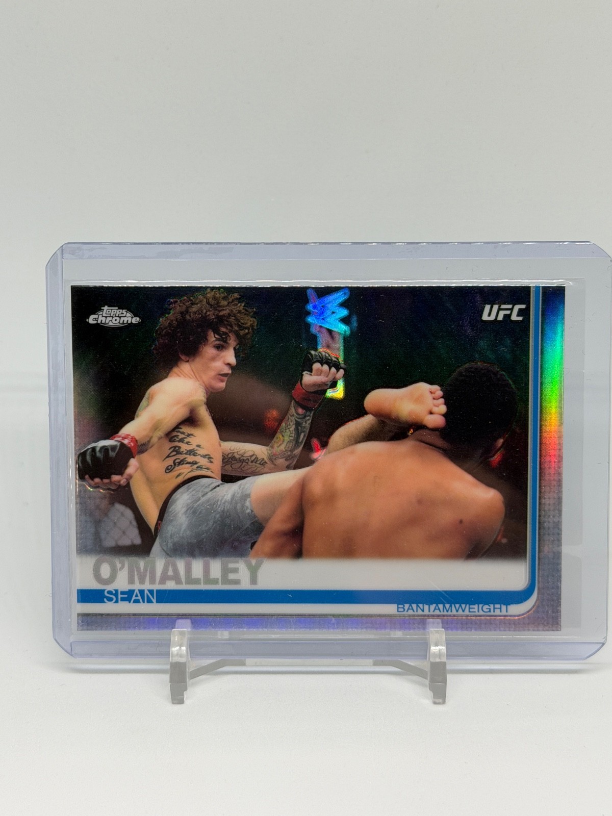 2019 Topps Chrome UFC Refractor Sean O'Malley #90