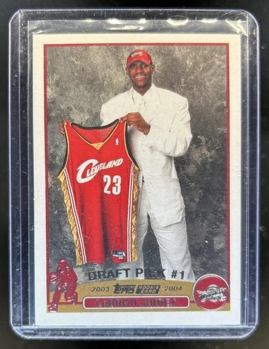 2003-04 Topps LeBron James RC #221 Cavaliers Rookie
