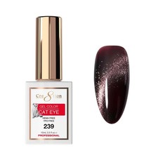 Cre8tion Ruby Glam Cat Eye Gel 15 mL Color 239