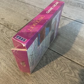 SEGA The Lion King Game Gear Cartridge Case Original Video Game Box Case Disney