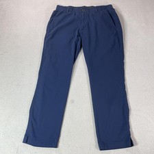 Under Armour Pants Mens 36x30 Blue Showdown Performance Golf Stretch Chino Pant