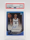 JAVON SMALL 2025-26 BOWMAN CHROME BLUE REFRACTOR ROOKIE AUTO /150 PSA 10 Q5300