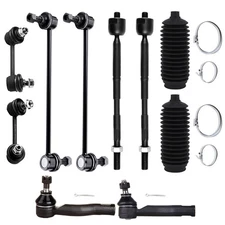 SCITOO 10-PC SET Suspension Kit For 2005-2010 For Scion tC Front Inner Outer ...