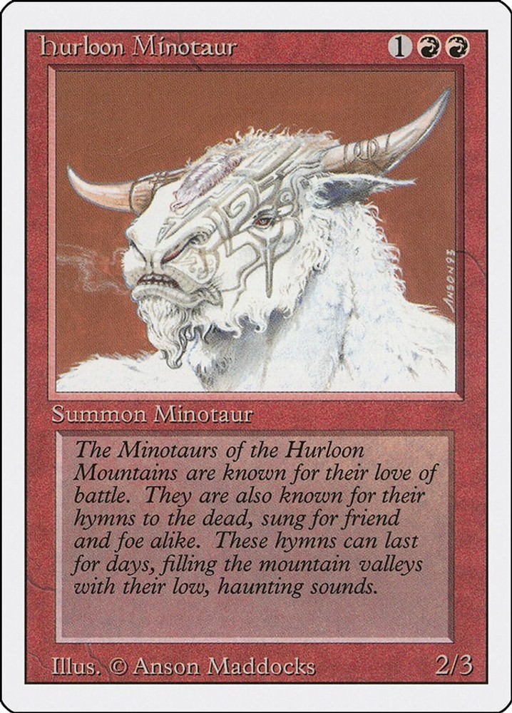 MP - Hurloon Minotaur 3ED - 159 Revised Edition