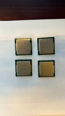 Lot of 8 Intel Core i7 CPUs 10700 8700 7700 Tested Working LGA1200 LGA1151