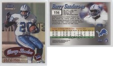 1999 Fleer Mystique /2500 Barry Sanders #156 HOF