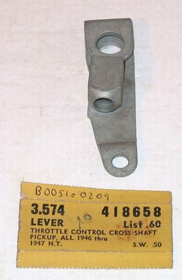 1946-1947 Oldsmobile Series 60 70 90 NOS Hydramatic throttle lever 418658