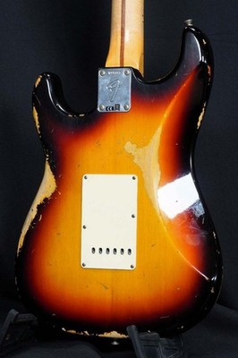 Fender Custom Shop 1969 Strat Heavy Relic HSS Maple 3-Color Sunburst 2017 Used