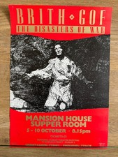1987 'British Gof - The Disasters of War' theatre poster - Dublin/Goya