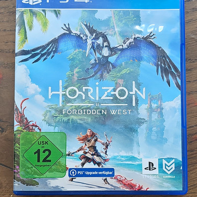 Horizon Forbidden West PS4 PAL USK 12 2 Discs PS5-Upgrade verfügbar (2022)
