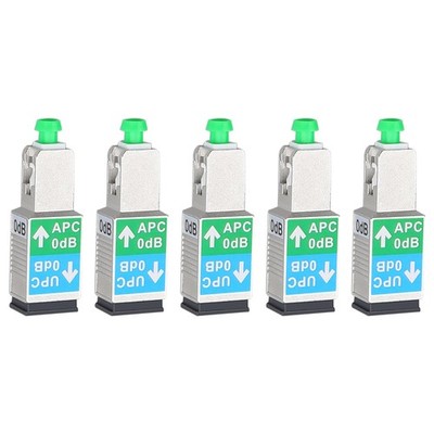 - 5PC Fiber Optical Adapter SC Fiber Attenuator SC/APC Male to SC/UPC Female ...