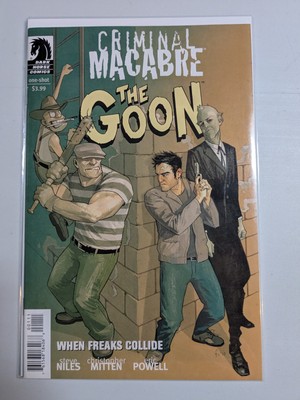 Criminal Macabre/The Goon: When Freaks Collide #1 Dark Horse | Eric Powel (W)