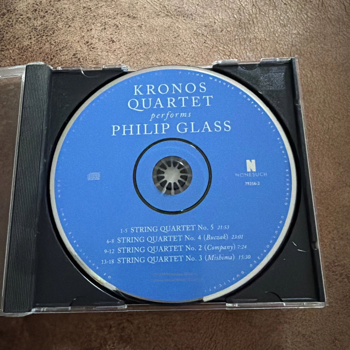 Kronos Quartet Performs Philip Glass by The Kronos Quartet (CD, 1995)