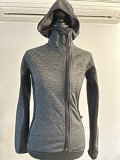 The North Face Women s Hooded Full Zip Fleece Jacket Zipped Pockets XS