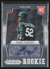 Yoenis Cespedes Cards and Autographed Memorabilia Guide 28