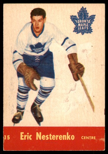 Eric Nesterenko #15 1955 Parkhurst card