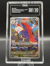 2024 Pokemon TCG Braviary 214/191 Surging Sparks Holo TAG 10 GEM MINT on eBay