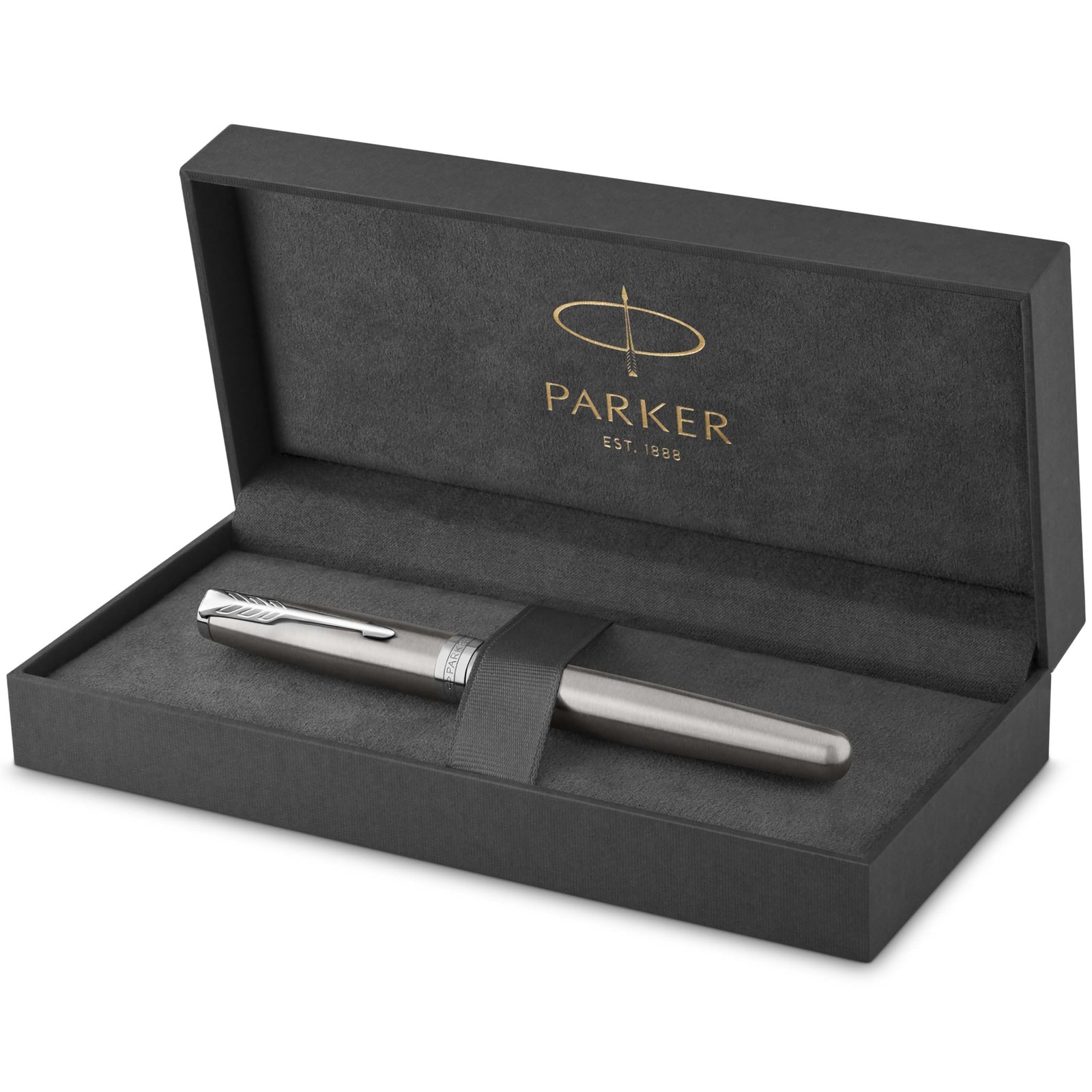 Parker Sonnet Fountain Pen | Stainless Steel with Palladium Trim | Medium Nib |