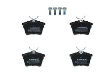 KAMOKA Bremsbeläge Satz Hinten passend für PEUGEOT 407 SW (6E) 407 (6D)