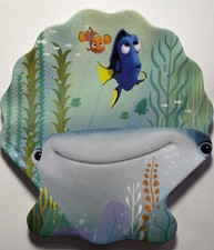 Zak Finding Dory  Nemo Fish-Shaped Plate Childrens
