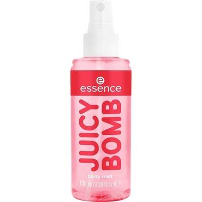 essence JUICY BOMB sweet drop body mist, Eau de Toilette, Nr. 101, Rot, vegan