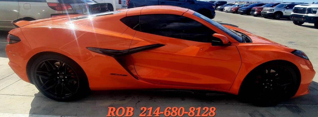 2025 Orange Chevrolet Corvette   | C8 Corvette Photo 4
