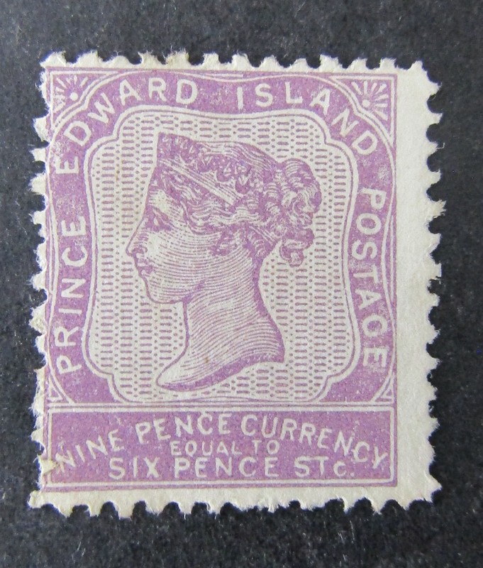 nystamps Canada Prince Edward Island Stamp # 8 Mint OG H $95      U26x474