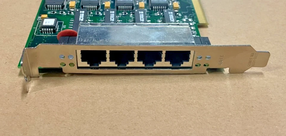 Adaptec ANA-6944A/T Cogent Quartet PCI 10/100 Fast LAN Network Card 440001-0304 - Image 2 of 2