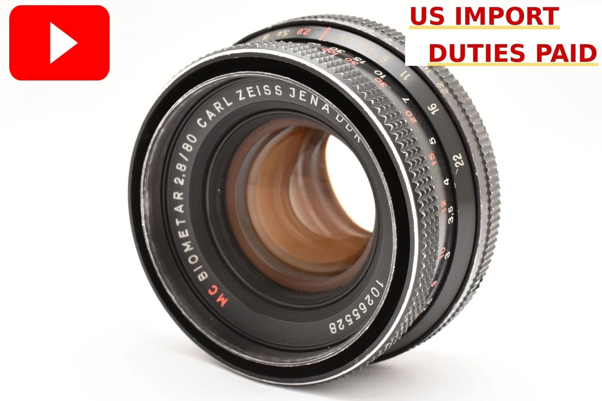 Carl Zeiss f/2.8 Camera Lenses 80mm Focal for sale - eBay