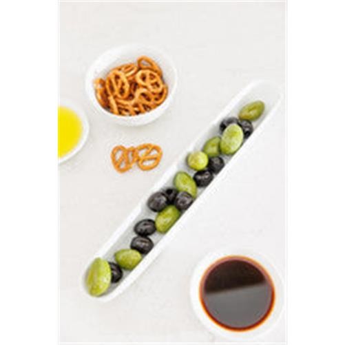 Mikasa Unisex White Chalk Porcelain Olive Dish, 31Cm Boat Plate - Image 2
