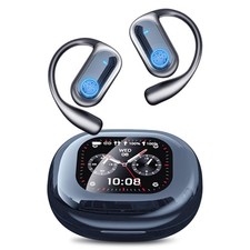 AI Translation Earbuds, Bluetooth 5.4 OWS Headphones with LCD Touch Screen, R...